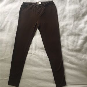 BP brown basic leggings